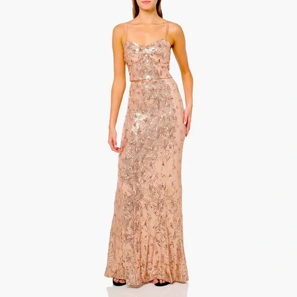 Speechless | Dresses | Brandspeechless Size7 Color Gold Sequin | Poshmark